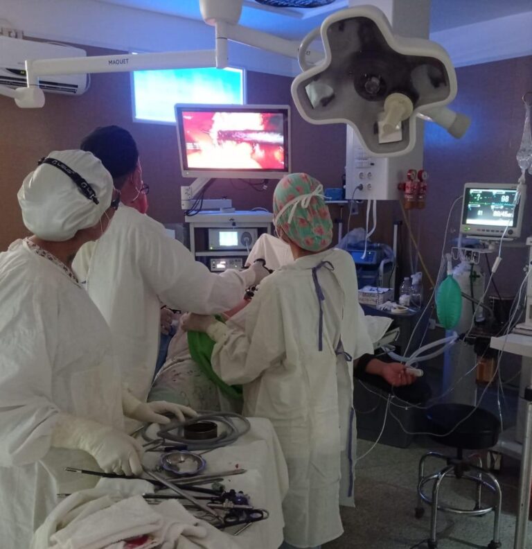 Se concretó la primera cirugía laparoscópica en el hospital de Clorinda