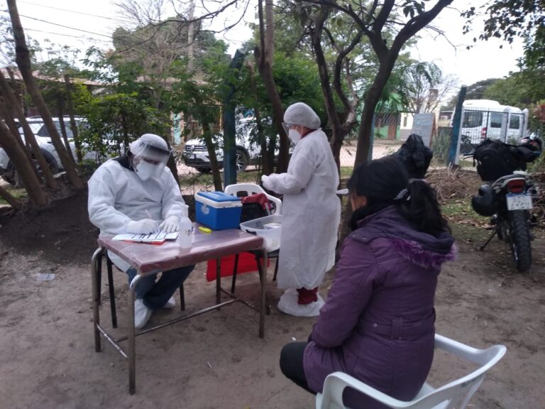 Centro de salud “Luis María Codda” mantiene diariamente la búsqueda activa de casos