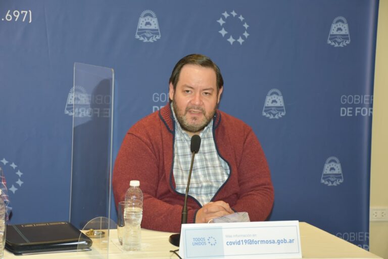 Bibolini aseguró que la ciudad de Formosa supera los 2 mil casos por 100 mil habitantes