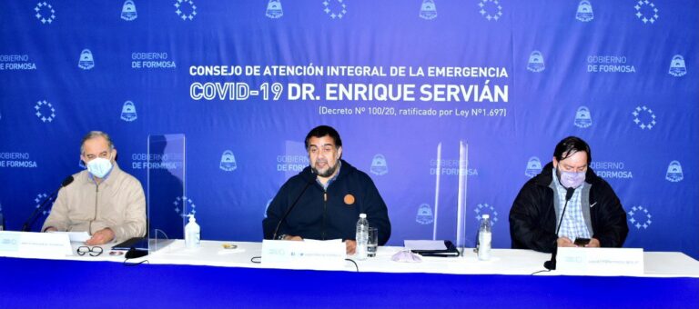 Informe COVID: ocho fallecimientos y 260 casos nuevos en Formosa