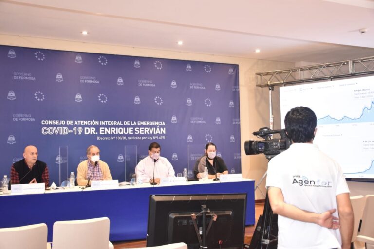 Este lunes se anunciaron 13 fallecimientos y 452 casos nuevos de COVID 19 en Formosa