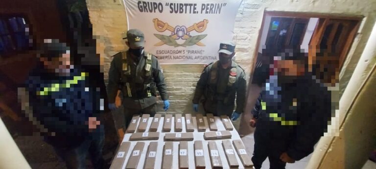 Gendarmería Nacional presente en el interior del territorio formoseño, en prevención de delitos de narcotráfico