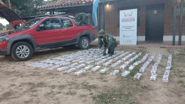 Gendarmería Nacional incautó mercadería sin aval aduanero y estupefacientes