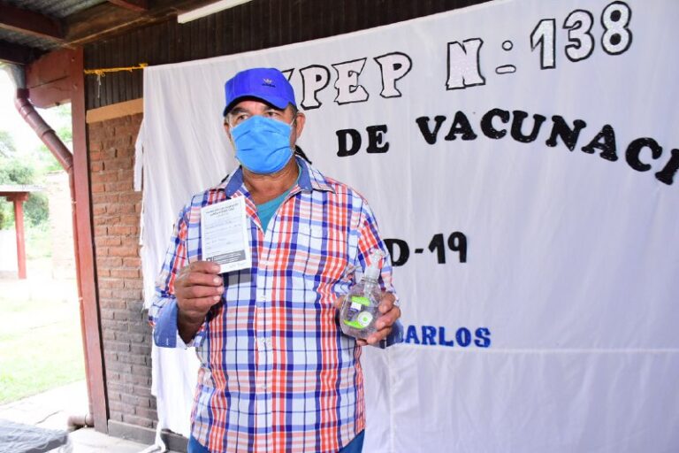 Firme avance del Plan de Vacunación contra el COVID-19 en el interior provincial