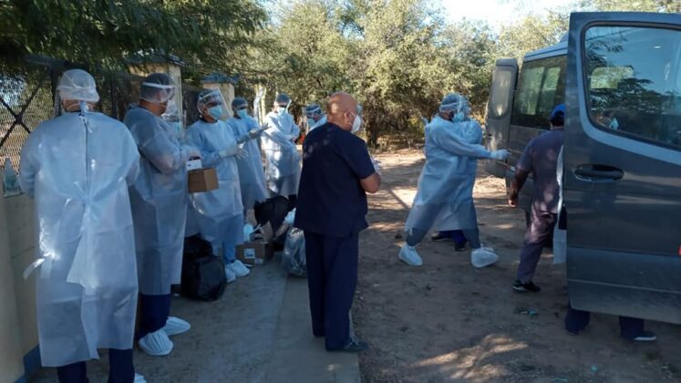 Intenso operativo sanitario en el departamento Bermejo