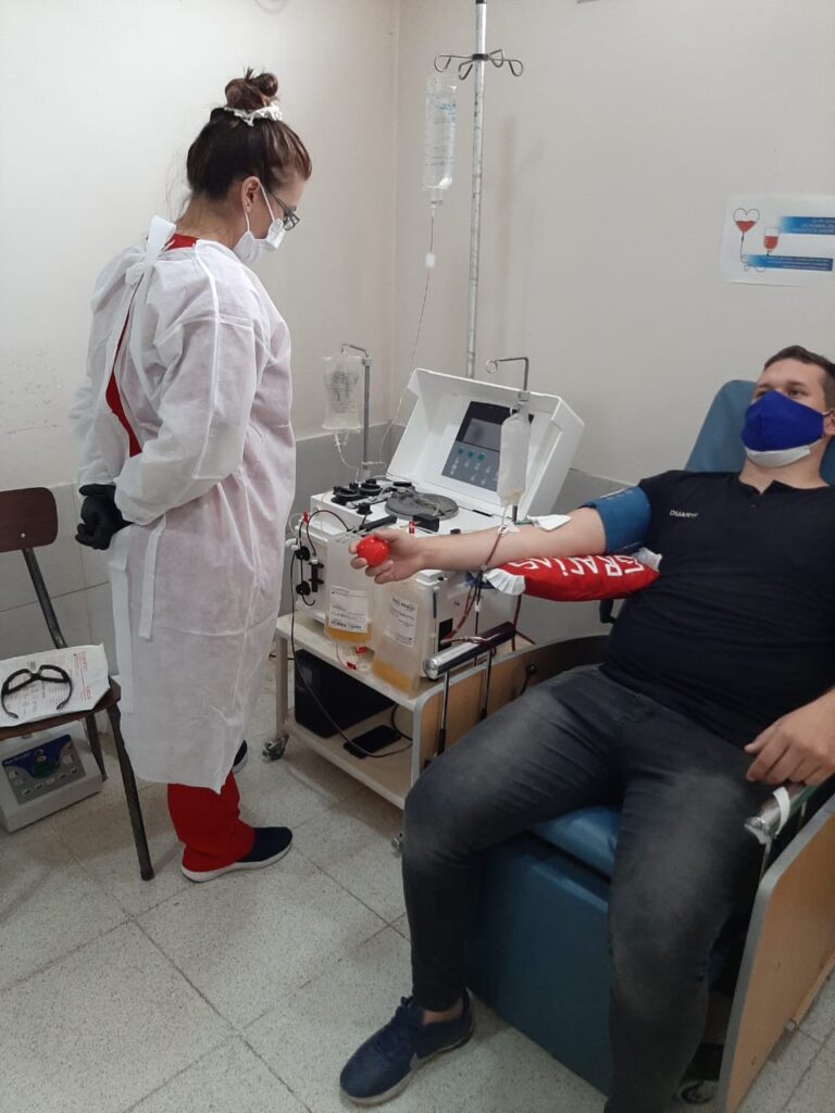 El plasma de recuperados COVID puede salvar vidas
