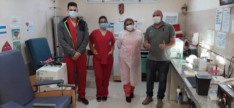 Clorinda: Nueva colecta de plasma convaleciente