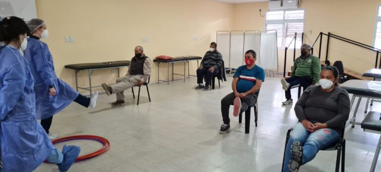 Se encuentra en pleno funcionamiento el Programa de Rehabilitación para pacientes pos COVID