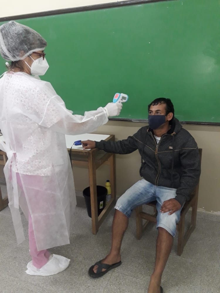 Arduo trabajo en los Centros de Atención Sanitaria del interior