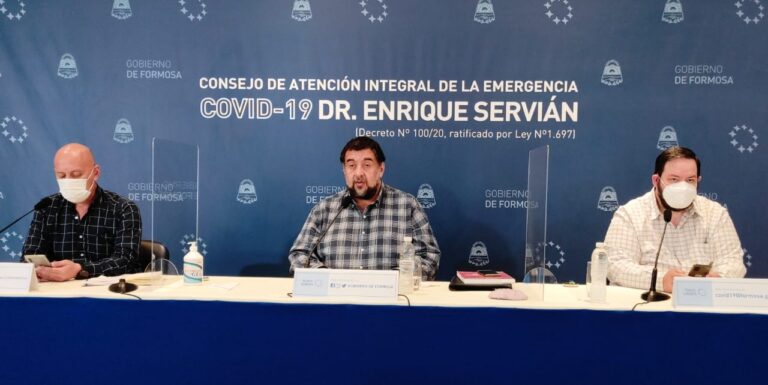 Covid-19: en las últimas 24 horas, en la provincia de Formosa se verificaron 8 fallecimientos y 534 casos nuevos de coronavirus.