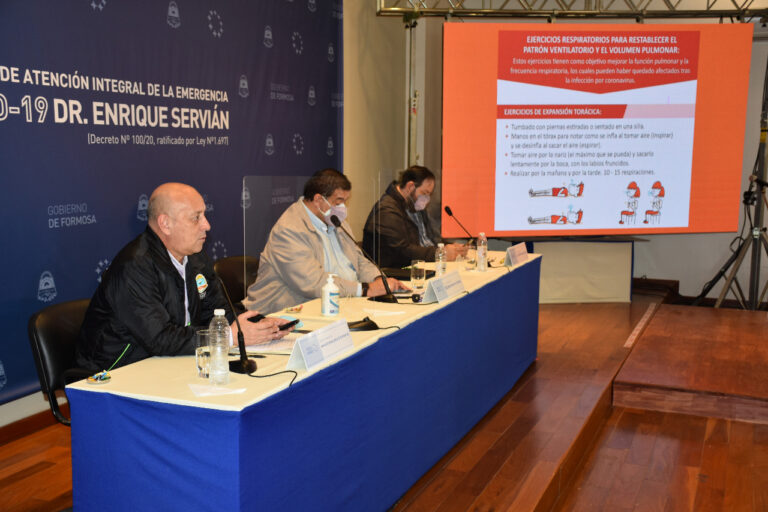 COVID 19: en las últimas 24 horas, 7 comprovincianos fallecieron y 479 fueron diagnosticadas con coronavirus en la provincia de Formosa.