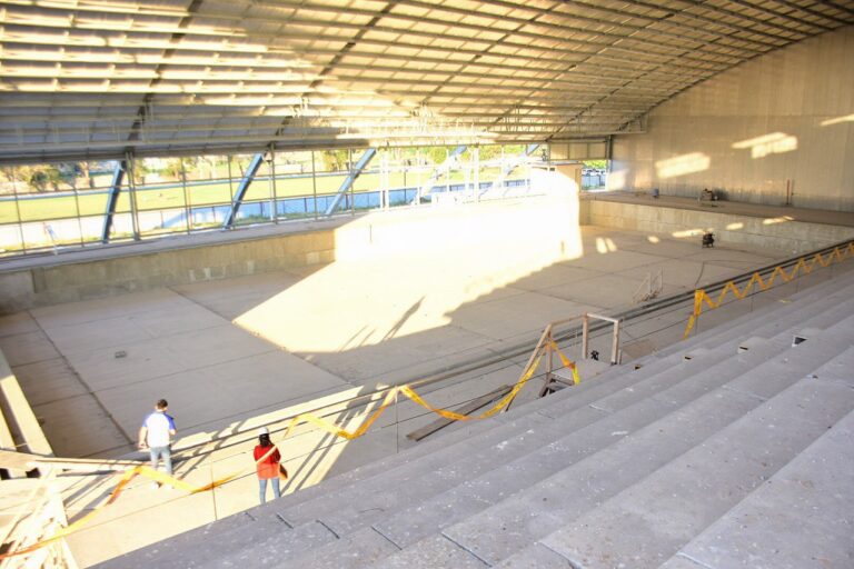 Comenzó la climatización de la pileta olímpica de Formosa
