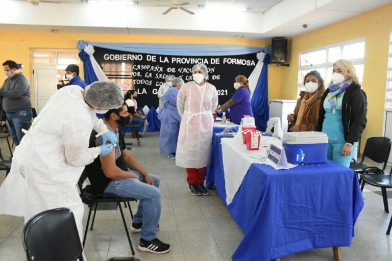 Gómez detalló la continuidad del Plan de Vacunación en Formosa para esta semana de julio
