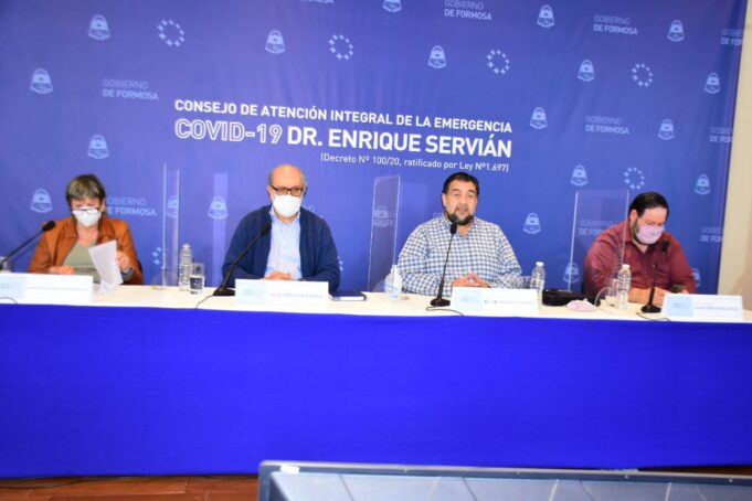 Informe COVID: cinco fallecimientos y 249 casos nuevos este viernes en Formosa