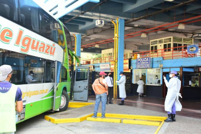 Con protocolo sanitario, retornaron los transportes de larga distancia a la Terminal de Formosa