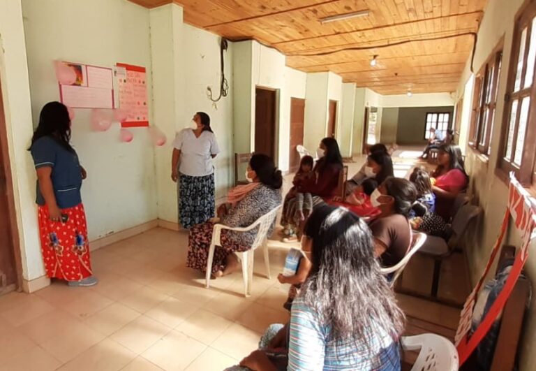 Promoción de la salud integral en homenaje a las mujeres indígenas
