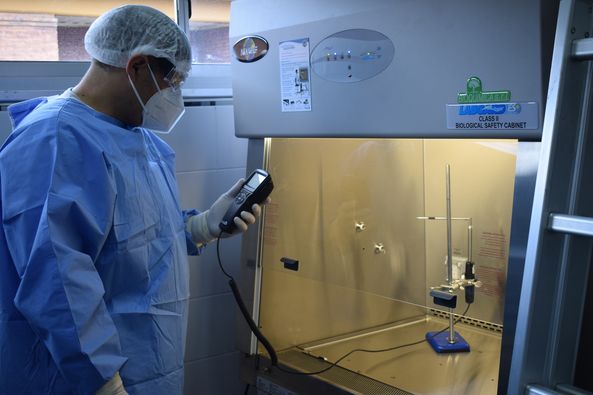 Destacan la capacidad instalada que alcanzó en la pandemia el Laboratorio Biomolecular del HAC