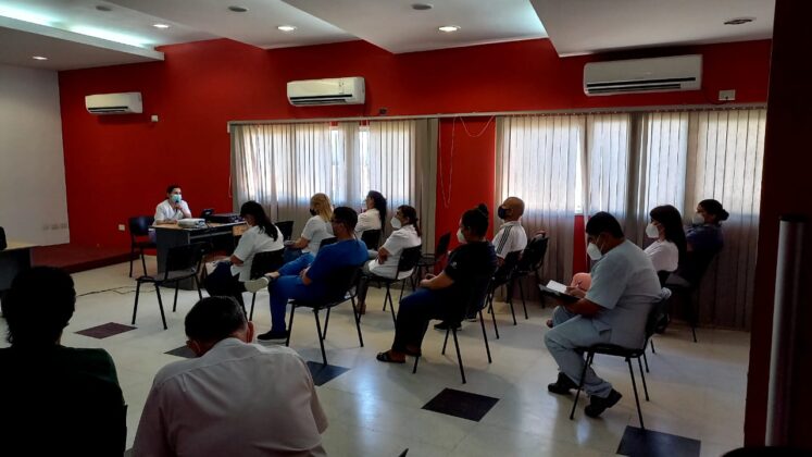 Clorinda: el hospital brindó una capacitación sobre Edema Agudo de Pulmón