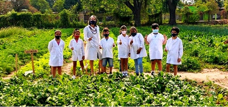 La E.P.E.P. N° 158 de Pirané promueve la Educación Alimentaria Saludable