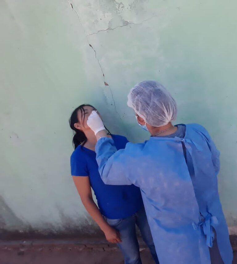 Rastrillaje COVID sin pausa en comunidades del interior