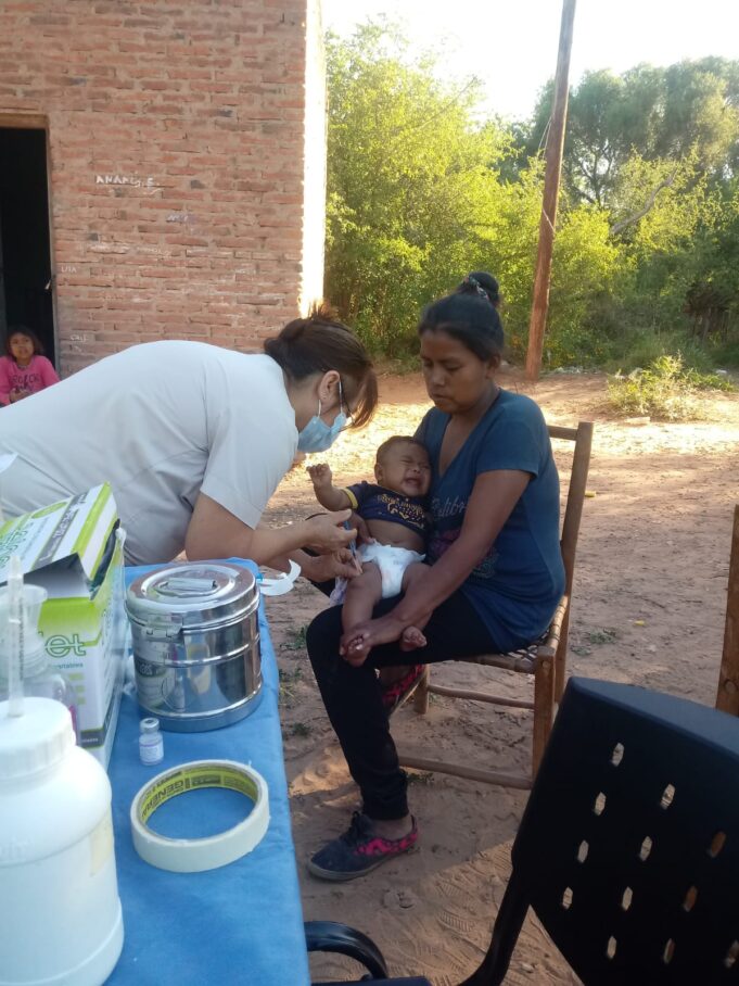 Vigilancia de salud a las comunidades cercanas a Laguna Yema