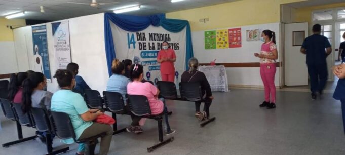 Hospital de Pirané se sumó a las acciones de prevención y educación sobre diabetes