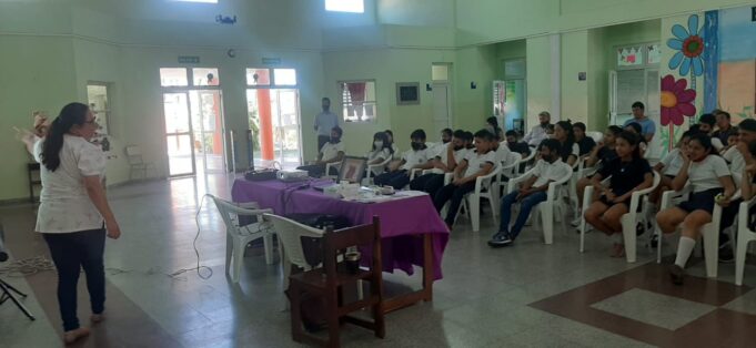 Estudiantes secundarios de Clorinda participaron de una charla sobre Educación Sexual Integral