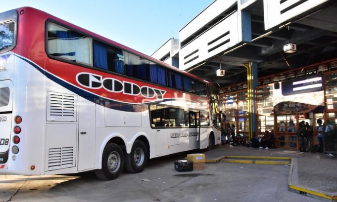 Transporte provincial está garantizado a las localidades del interior