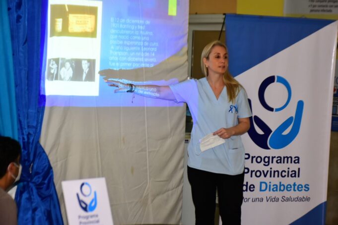 Concientizaron sobre la diabetes en el barrio Nueva Formosa