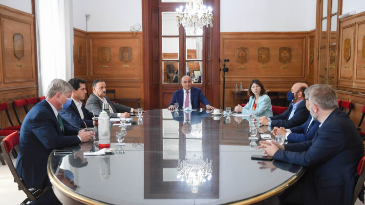 Presupuesto 2022: Insfrán participó de reunión de trabajo con Manzur y gobernadores