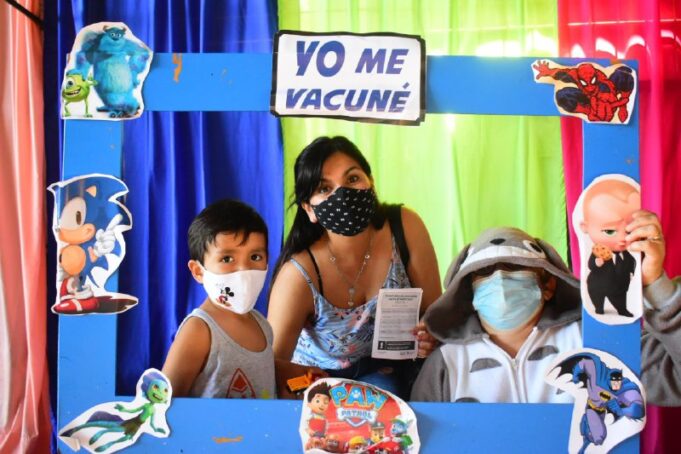 Continuarán aplicando primera y tercera dosis en el interior provincial