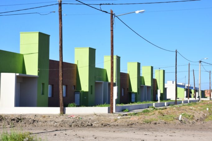 Avanza a buen ritmo el paquete de obras de viviendas en toda la provincia