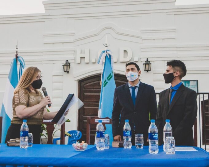 En El Espinillo asumió el concejal más joven de su historia