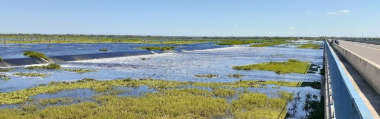 El agua de los desbordes del Pilcomayo ya sobrepasó Posta Cambio Zalazar