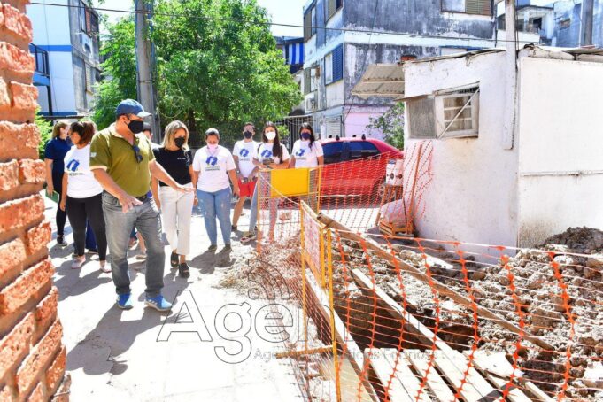 Guadalupe Florece: avanzan las obras de red cloacal