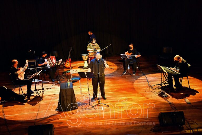 Darío Krimer y un show que fue un “Homenaje a Formosa”