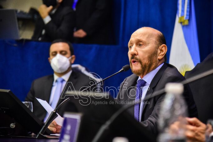 Insfrán: “Estamos haciendo realidad nuestro plan de obras públicas en toda la provincia”