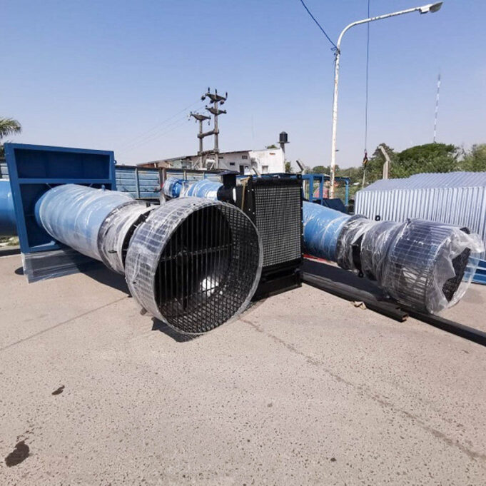 Plan de Obras Públicas 2022: Formosa compró bombas electrosumergibles