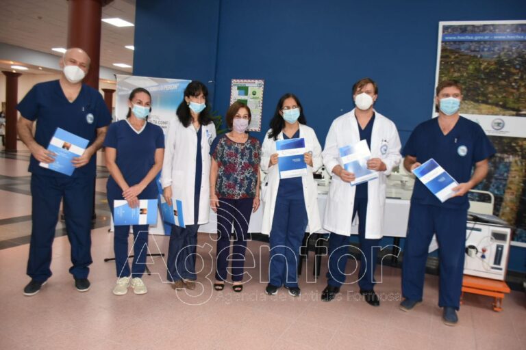 Entrega de equipamientos al HAC por más de $90 millones