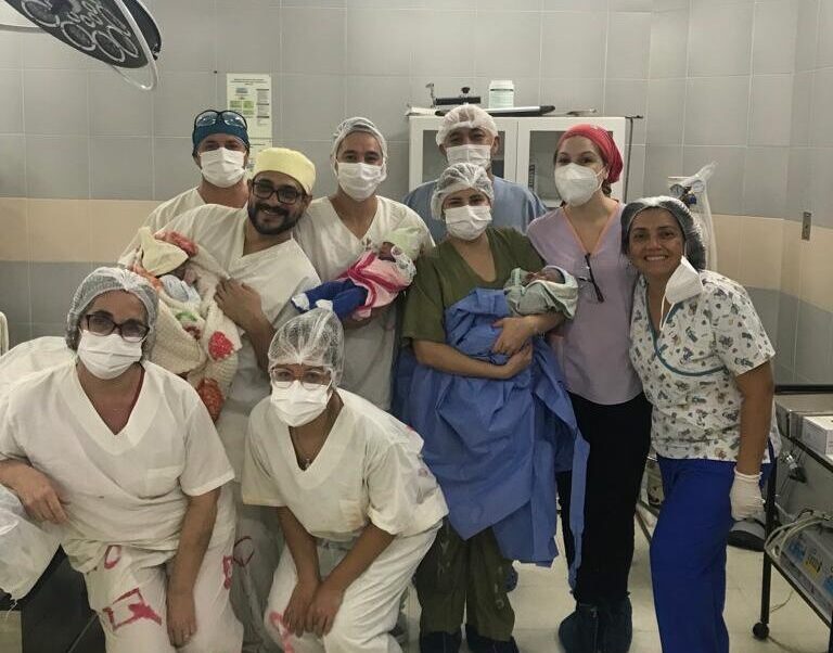 Nacieron trillizos en el hospital de la Madre y el Niño