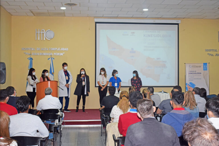 Se llevó a cabo la 1° Jornada de Kinesiología de la Red Provincial de Salud