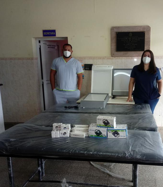 Efectores sanitarios de la zona centro este recibieron una nueva provisión de elementos