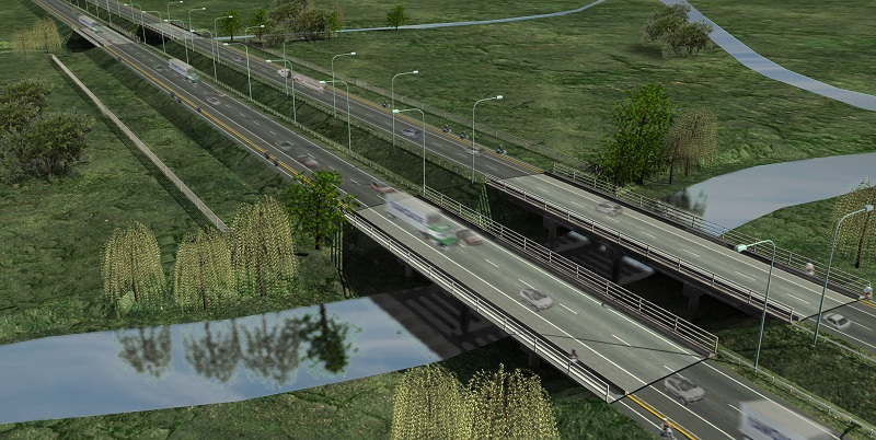 Con la obra de duplicación de calzada de la RN11 se busca  optimizar el tránsito particular, comercial, de carga y turístico