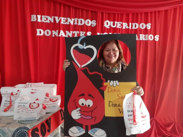 Primera extracción de plaquetas por aféresis en el hospital El Espinillo