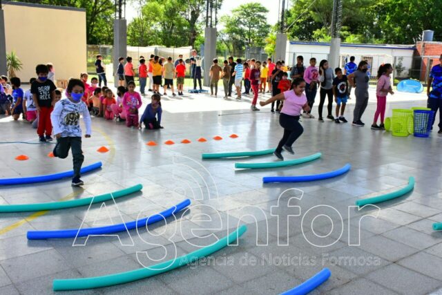 “Formosa Juega” con asistencia perfecta de niños en Mojón de Fierro