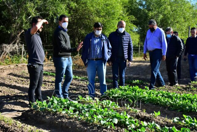 Solís acompañó jornada de capacitación y asistencia a pequeños productores de General Güemes