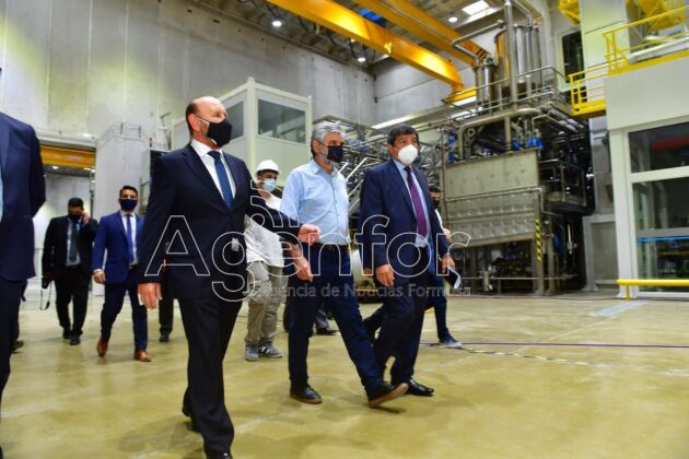 Aráoz valoró la próxima construcción de la primera planta de bioinsumos en Formosa