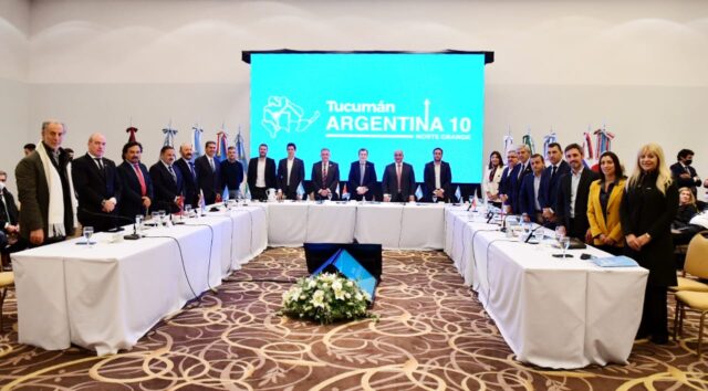 Insfrán participó de la 10° reunión de gobernadores del Norte Grande