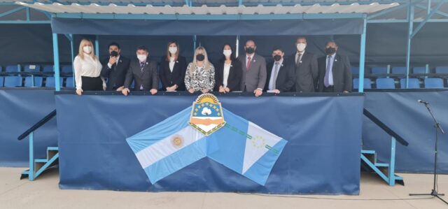 Gildo Insfrán felicitó a los trabajadores de Ceremonial por su día
