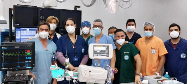 Se realizó el primer procedimiento de medición de presiones intracoronaria en el HAC
